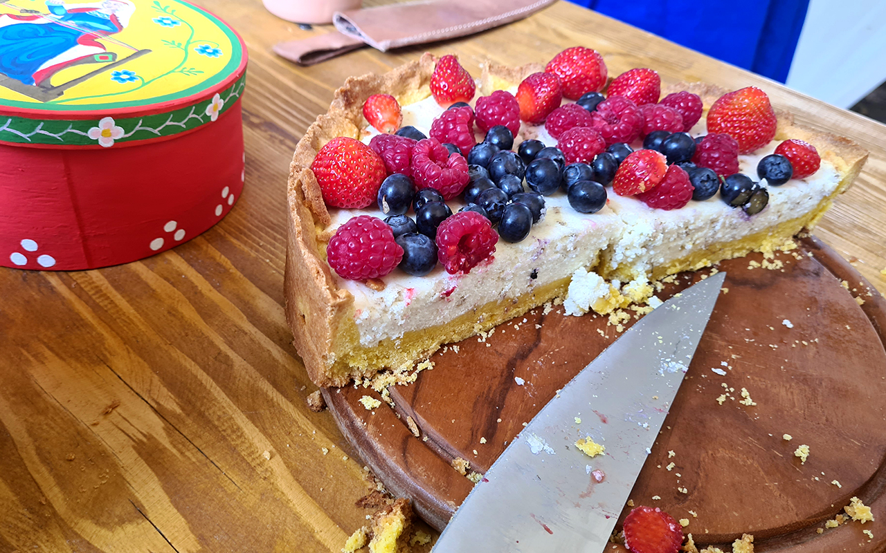 srednjovjekovna torta od sira